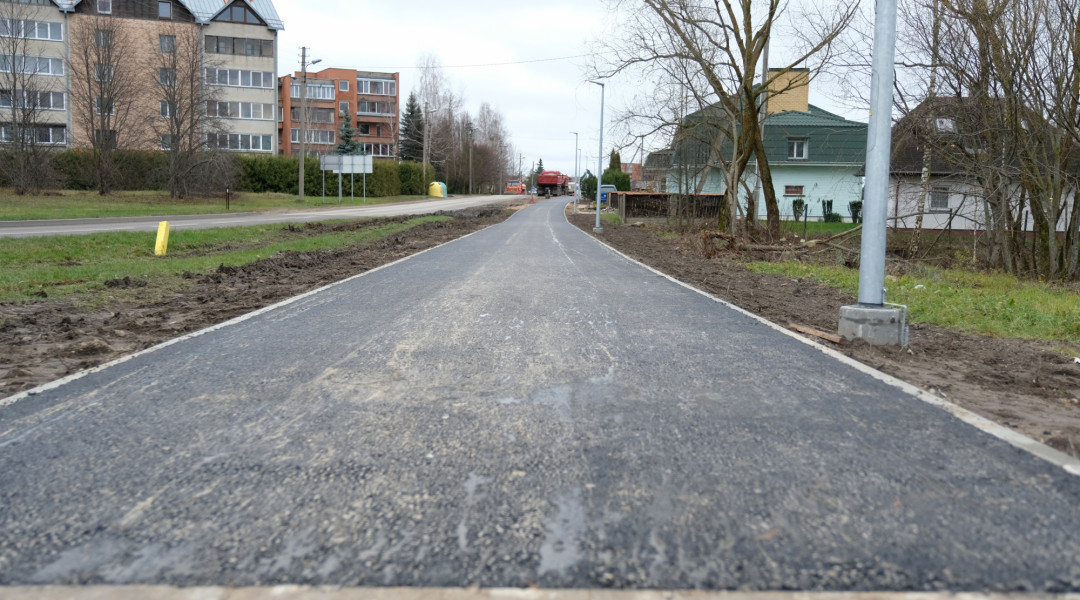 Ūdrijos g. dviračių takas
