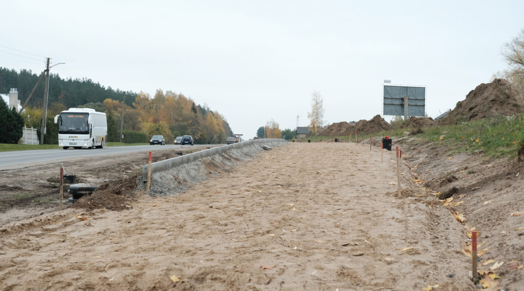 A. Juozapavičiaus g. pėsčiųjų ir dviračių takas