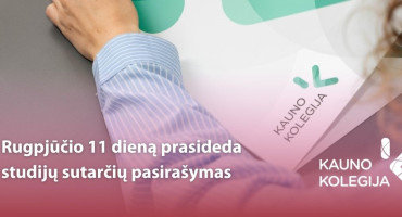 Kauno kolegija Alytaus fakultetas, Studiju sutartis.jpg