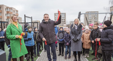 Savivaldos ir verslo bendradarbiavimo rezultatas pradžiugins vaikus