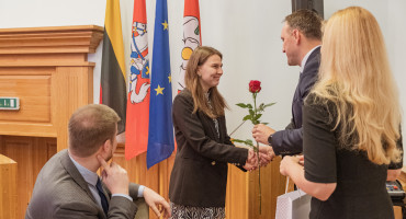 Gabiems jauniems alytiškiams – savivaldybės premijos