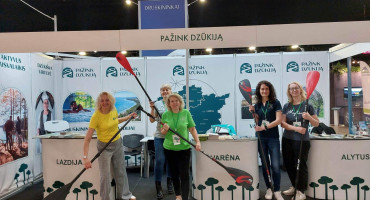 Balandžio 21-23 dienomis Alytaus turizmo informacijos centro darbuotojos pirmą kartą viešėjo Žalgirio arenoje, kur atstovavo Alytaus miestą ir kraštą – vietinio turizmo parodoje „Atostogos Lietuvoje“.