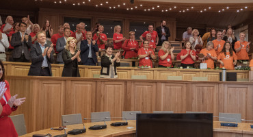 Alytuje – ministrės A. Bilotaitės padėkos už pagalbą karo pabėgėliams iš Ukrainos