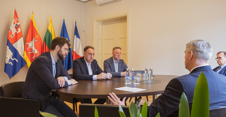 Alytaus miesto vadovo vizitas Lietuvos sveikatos mokslų universitete