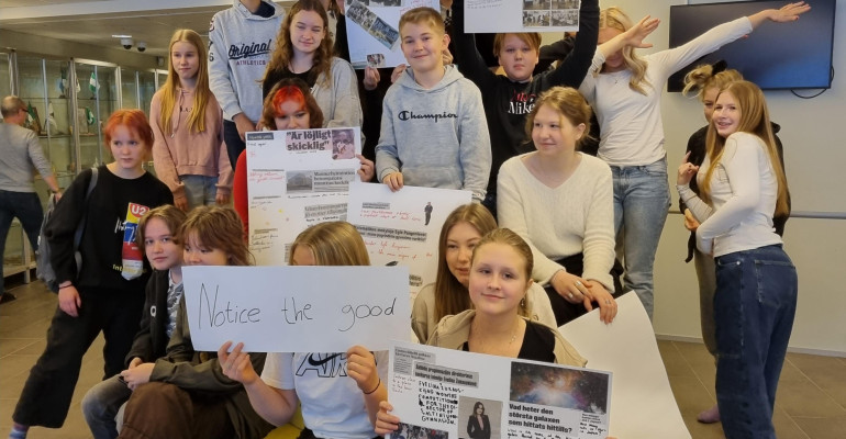 Piliakalnio progimnazijos mokiniai dalyvavo Nordplus Junior projekto ,,Pastebėk gera” susitikime Suomijoje