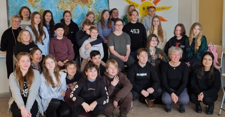 „Nordplus Junior“ projekto  „Pastebėk gera!“ mokinių ir mokytojų mobilumas Švedijoje