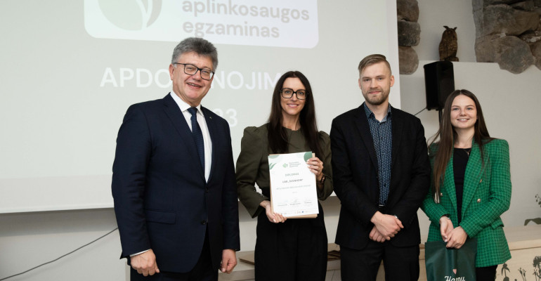 Antrus metus iš eilės visuomenės žinios Nacionaliniame aplinkosaugos egzamine įvertintos penketu