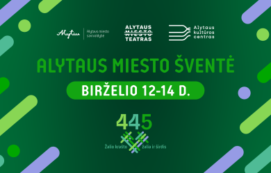Alytaus miesto šventė „Žalio krašto – žalia ir širdis“