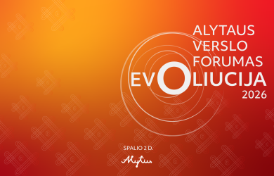 Alytaus verslo forumas 2026 EVOLIUCIJA